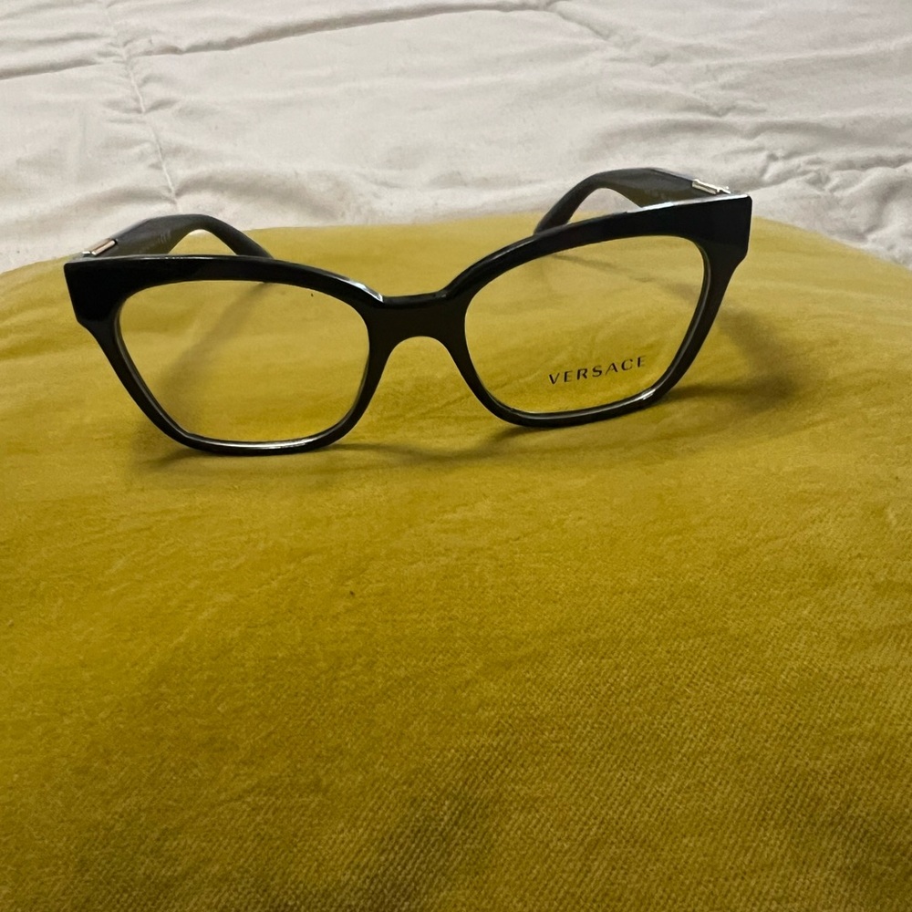 Versace Women's Glasses in Black
